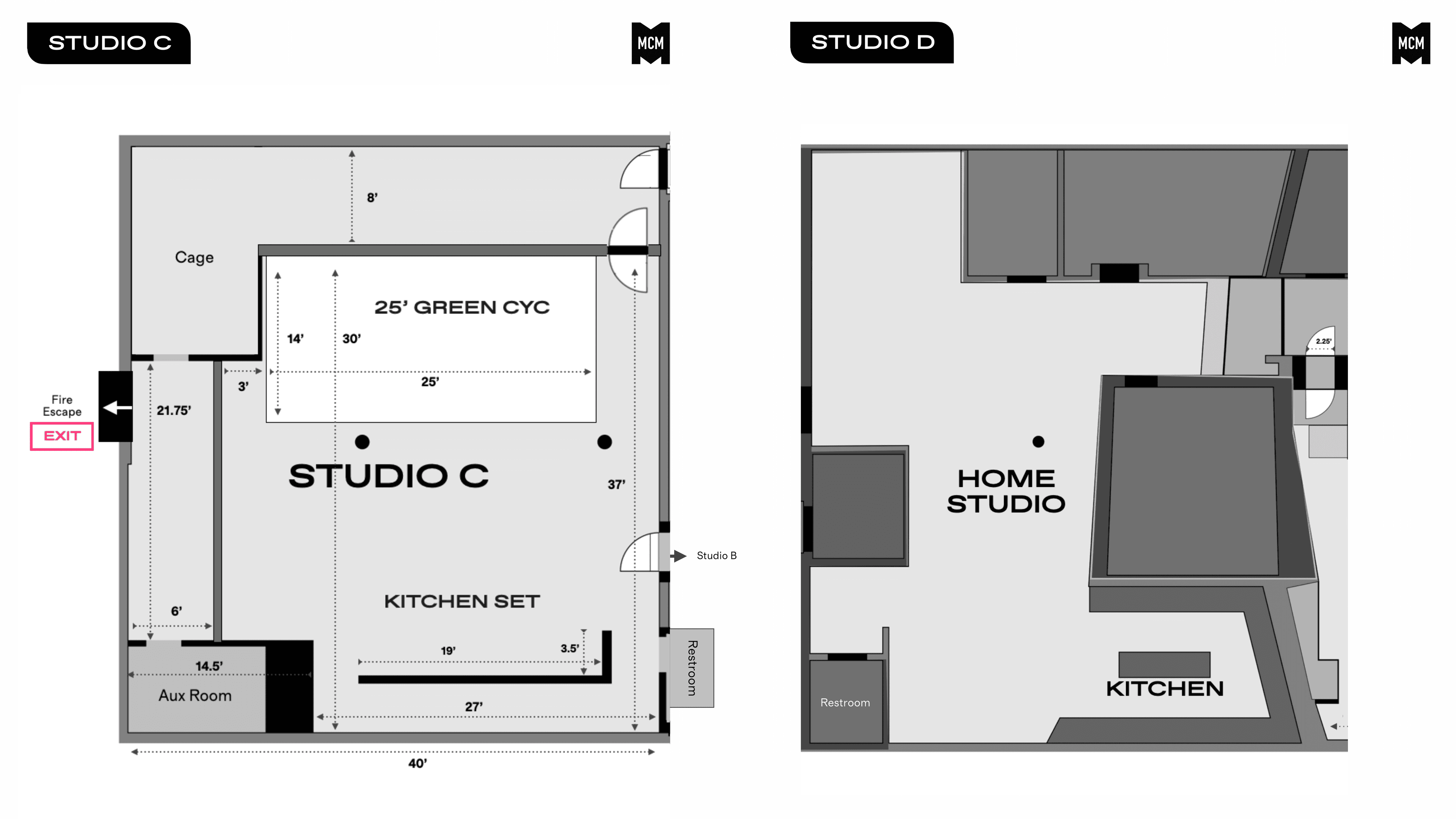 Studio C + D